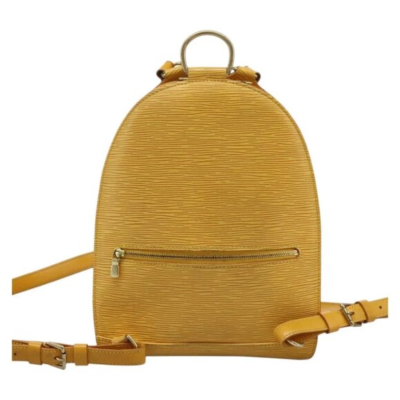 LOUIS VUITTON Epi Mabillon Backpack Yellow M52239 LV Auth MY025 - Picture 2 of 15
